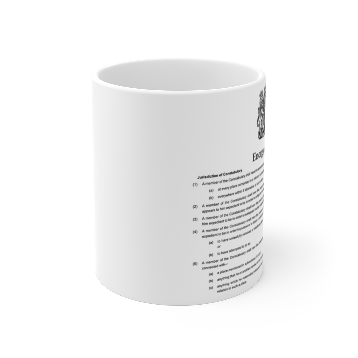 Civil Nuclear Constabulary Legislation Mug