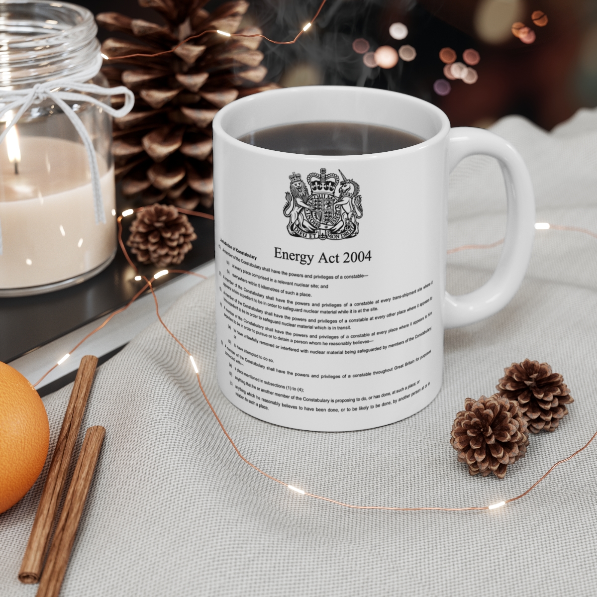 Civil Nuclear Constabulary Legislation Mug - Image 4
