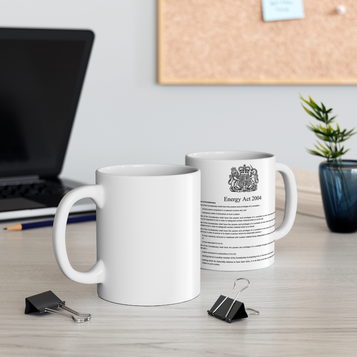 Civil Nuclear Constabulary Legislation Mug - Image 5