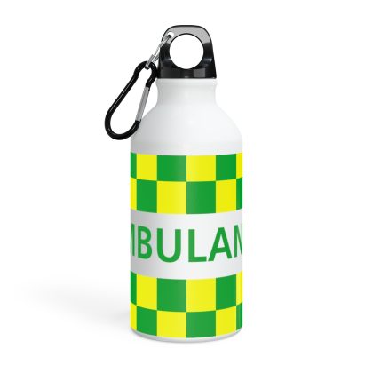 Ambulance Battenburg Water Bottle