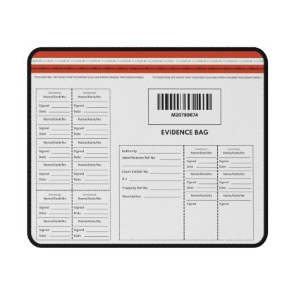 Police Evidence Bag Mouse Mat