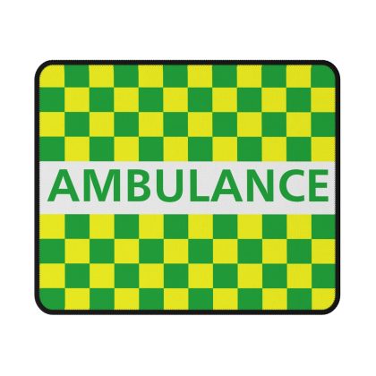 Ambulance Battenburg Mouse Pad