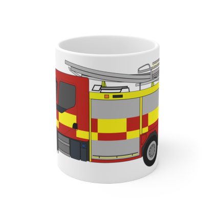 Fire Truck Design Mug
