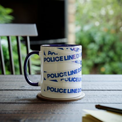 Police Do Not Cross Tape Mug